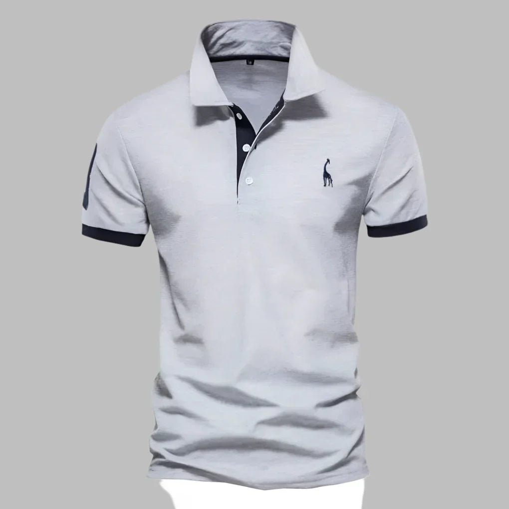 Charly | Men's Contrast Trim Polo Shirt