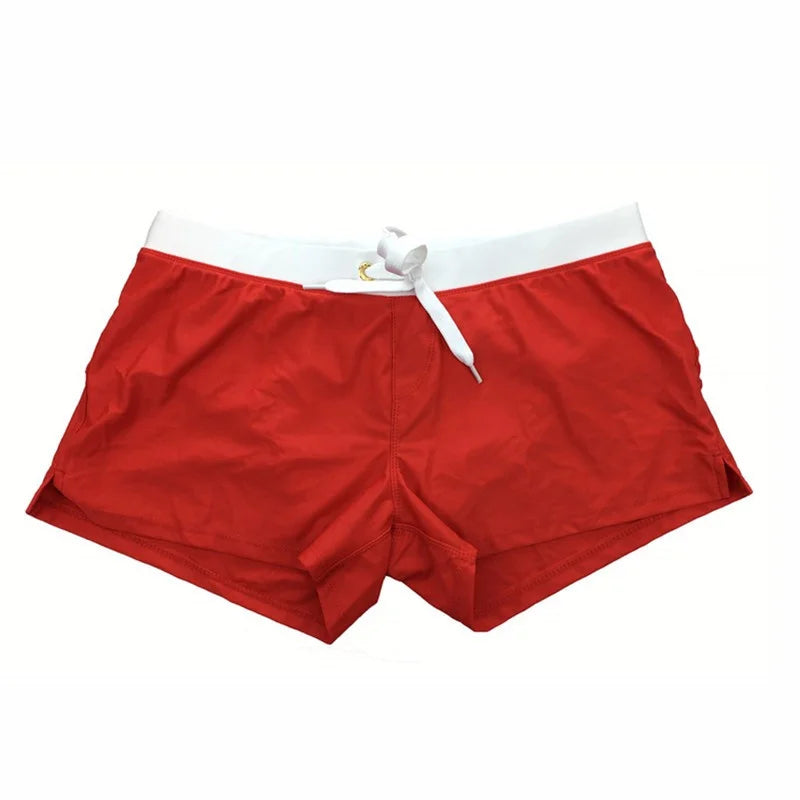 Charly | Men's Swim Shorts with Drawstring Waist and Side Slits