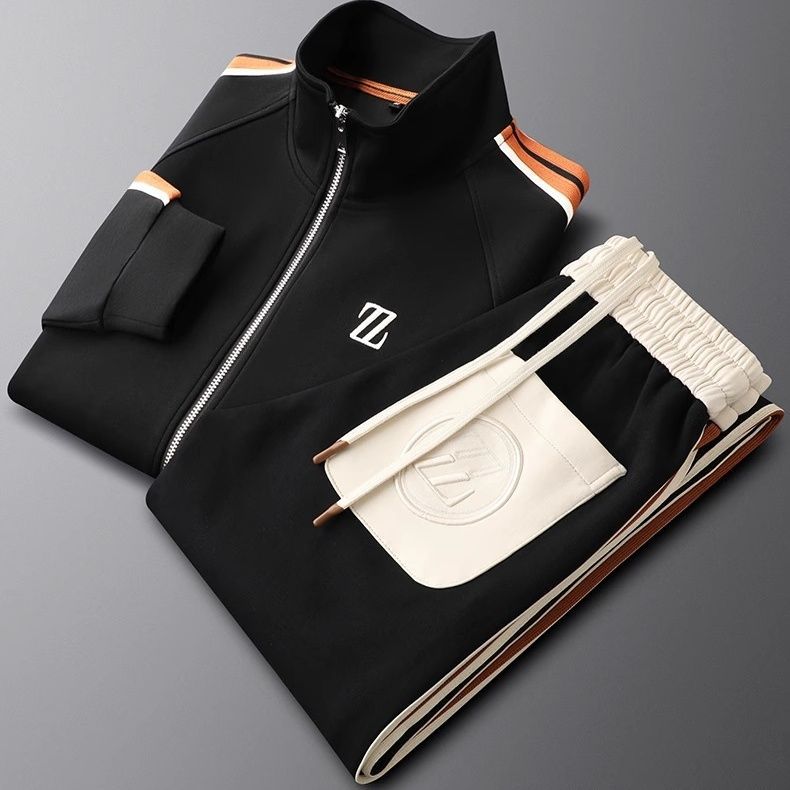 Charly | Men's Tracksuit with Side Stripes