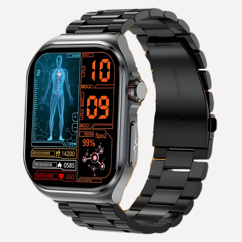 Charly | Smartwatch with Health Monitoring and Water Resistance