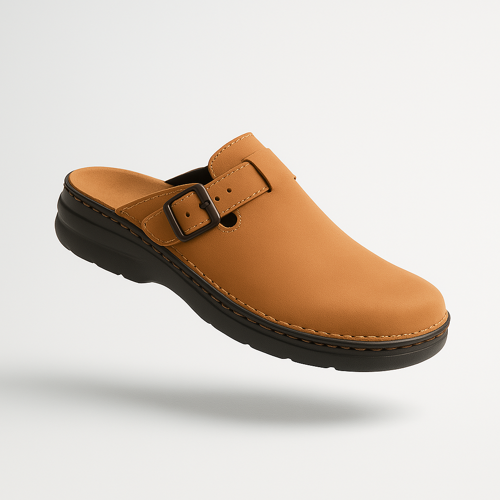 Charly | Unisex Slip-On Clogs with Buckle Strap