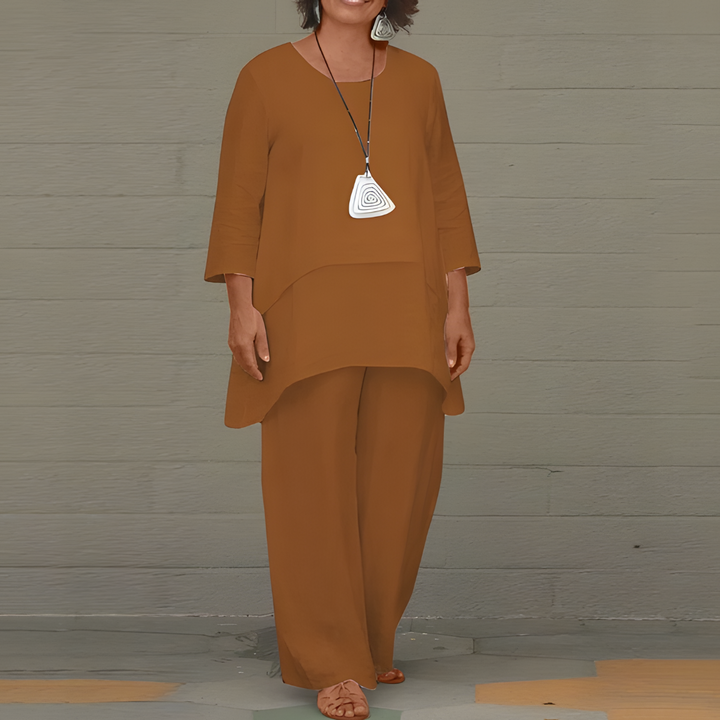 Charly | Women's Two-Piece Layered Outfit