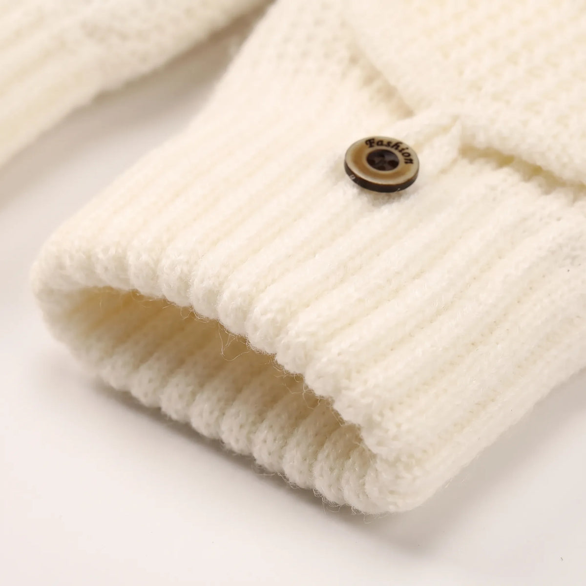 Convertible Knit Winter Mittens