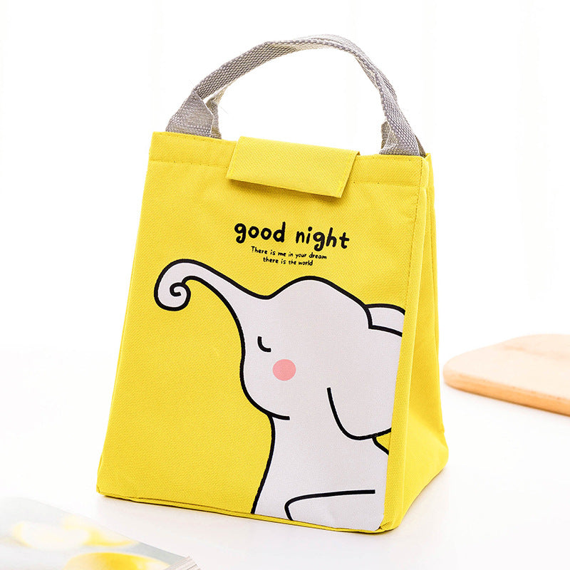 Cute Cat-Themed Insulated Lunch Bag
