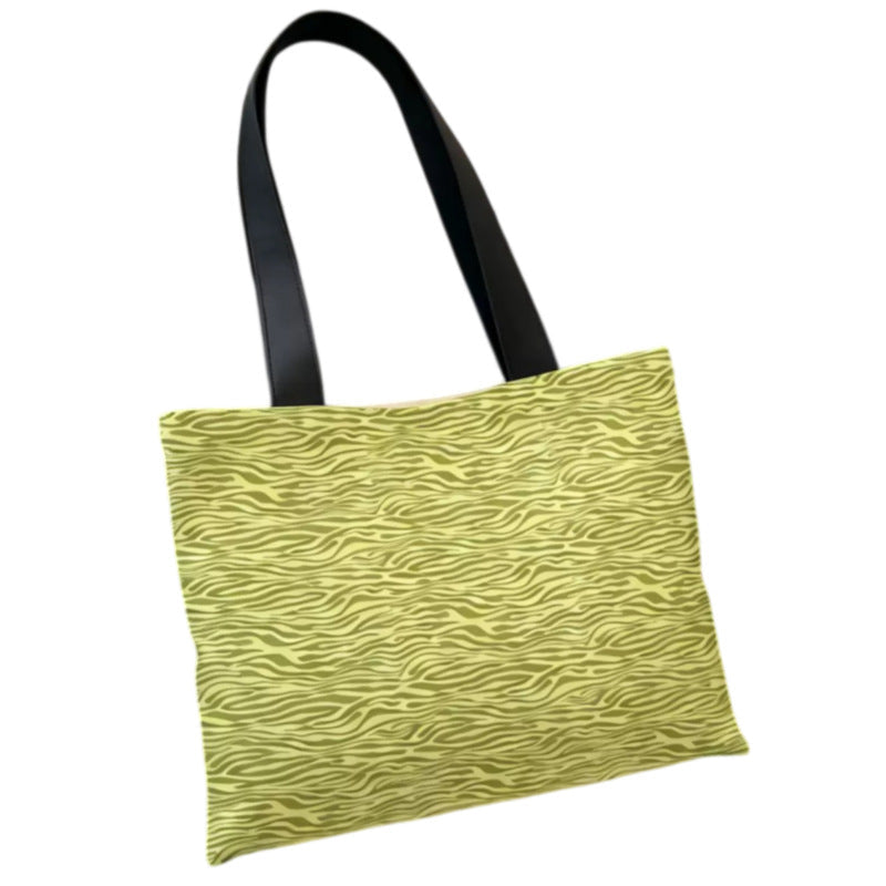 Eco-Friendly Zebra Print Tote Bag