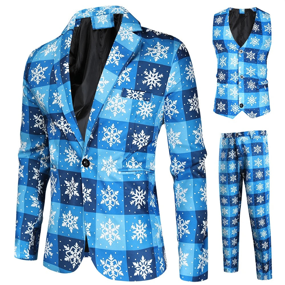 Frosty 3-Piece Suit for the Holidays