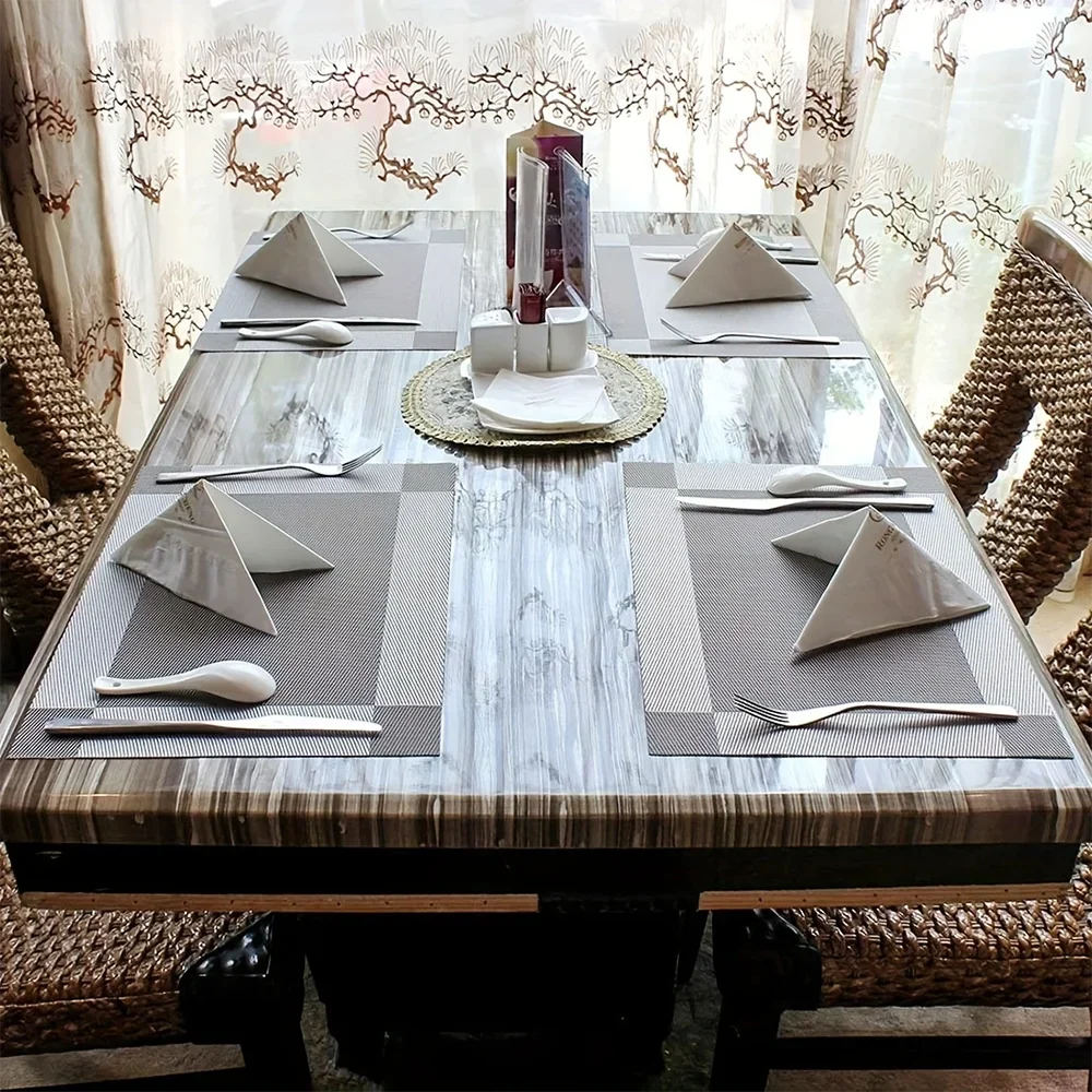 Heat-Resistant PVC Placemats | Washable & Non-Slip Table Mats