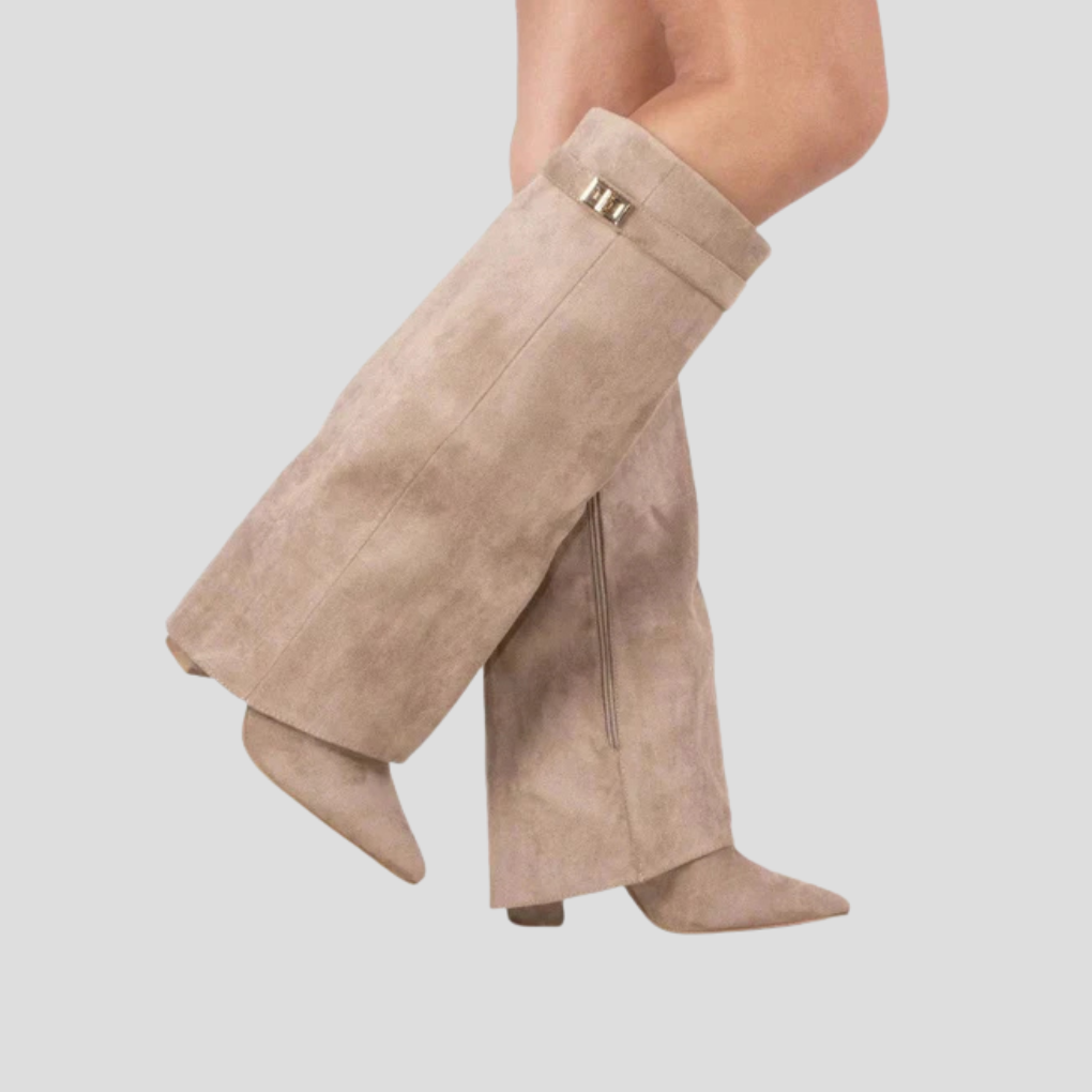 High Block Heel Boots
