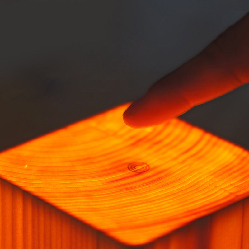 LED Table Lamp with Rechargeable Battery and Touch Control
