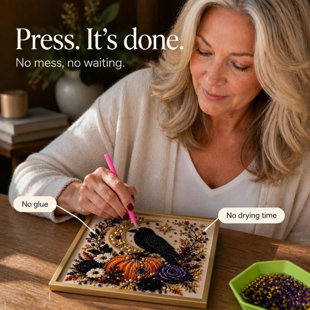 Peel-and-Place Pearl-Like Art Kit