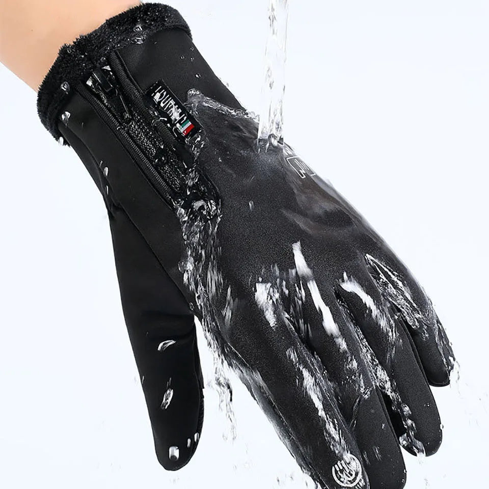 Water-Resistant Thermal Fishing Gloves