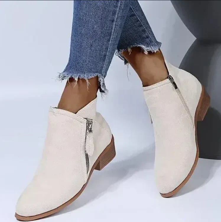 Women's Leather Ankle Boots