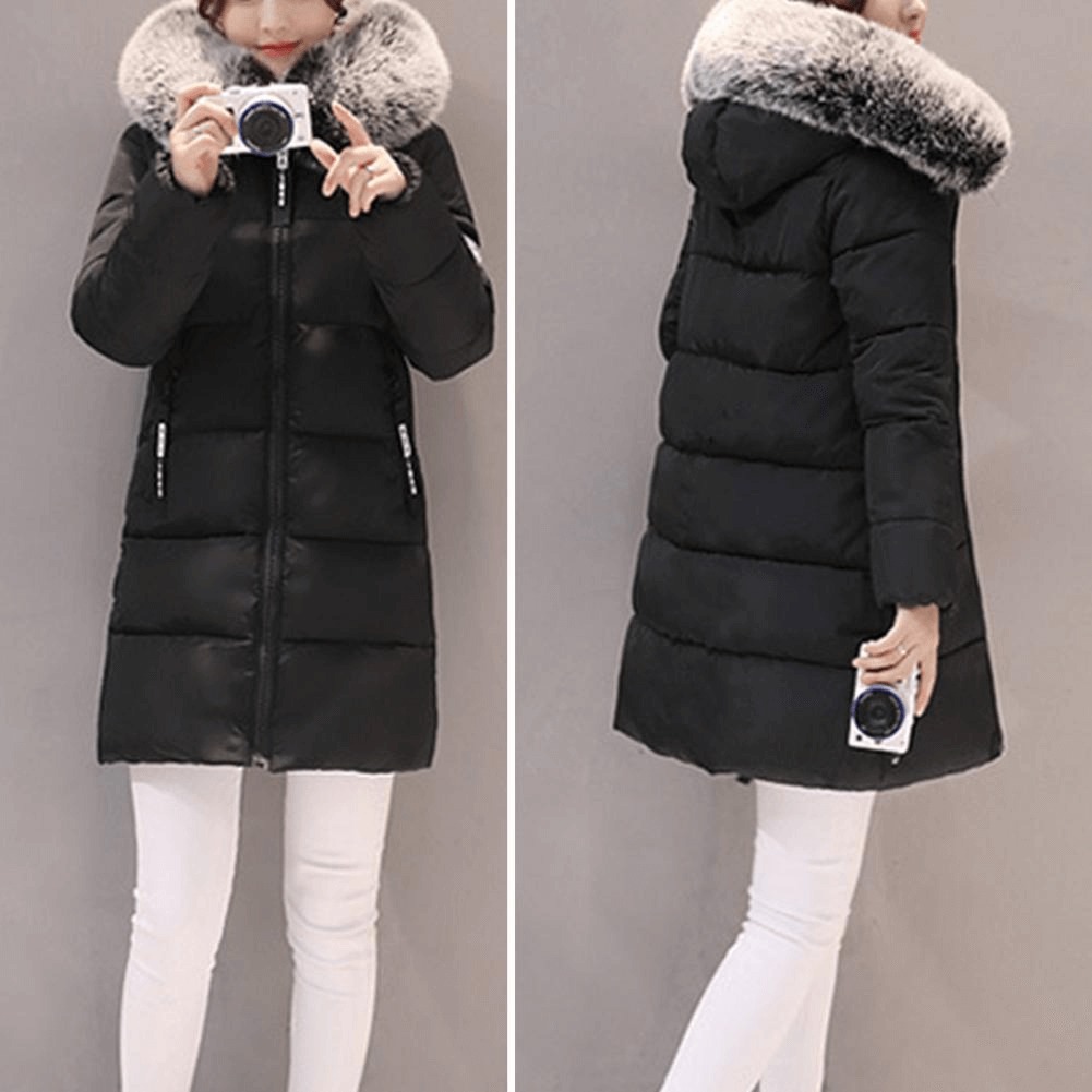 Women's Windproof Puffer Coat