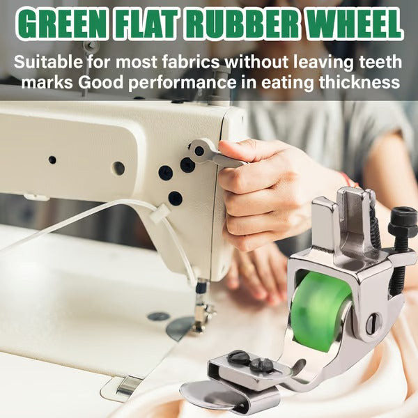1+1 Free | Versatile Walking Foot for Sewing Machines – Adjustable for Perfect Hems | Green & Yellow