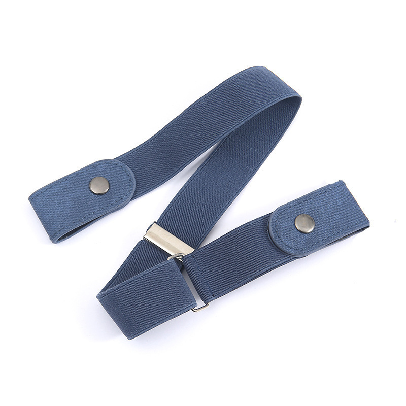 2-Pack Buckleless Elastic Waist Belts | Flat & No Pressure