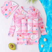 Toddler Float Vest with Sun Protection & Built-in Shorts