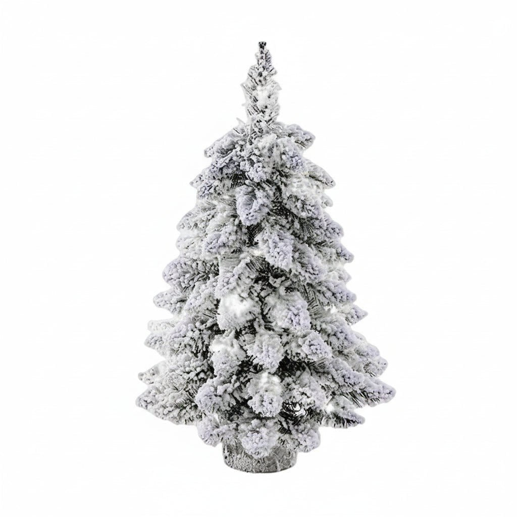 45cm LED Christmas Tree with Frosty Snow Effect