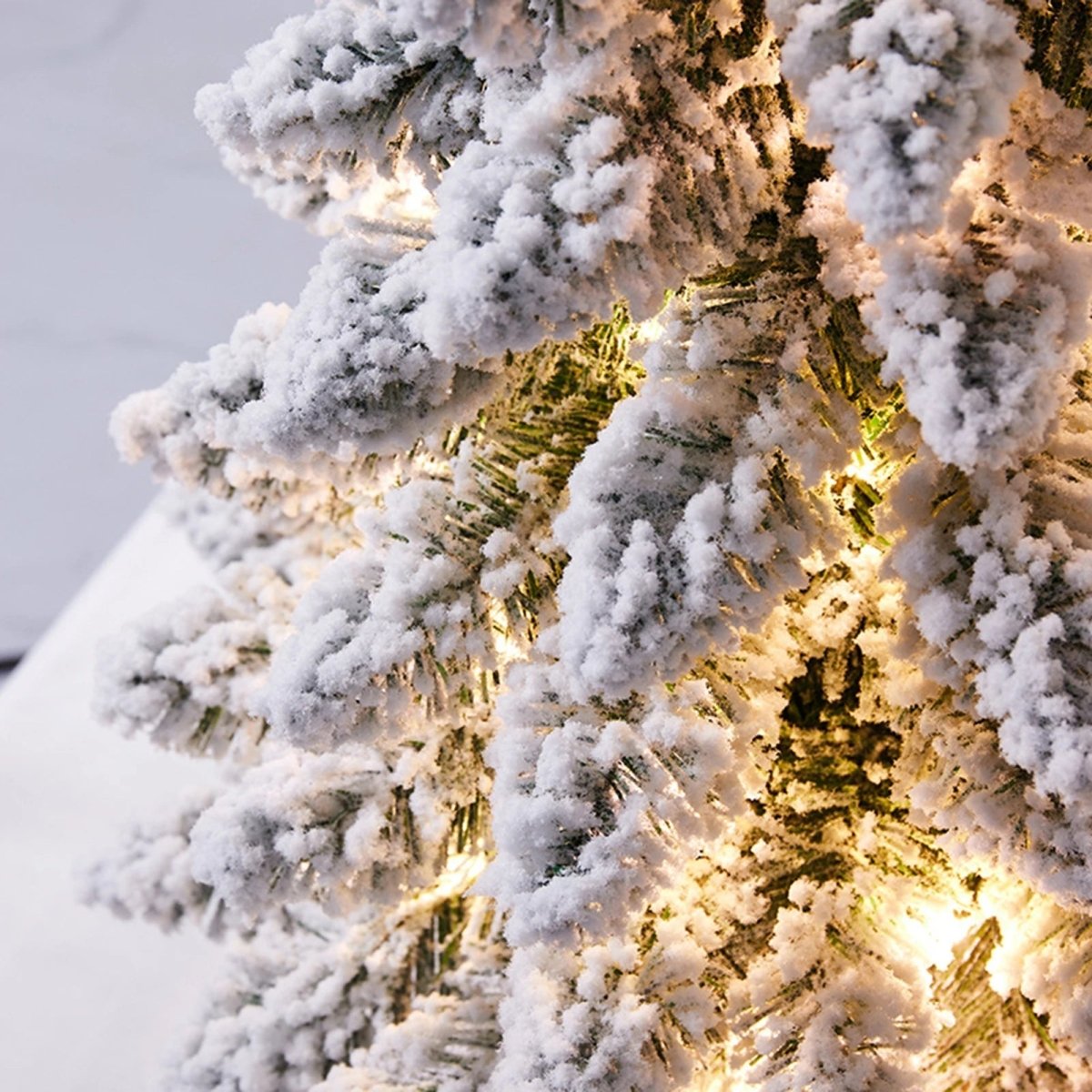45cm LED Christmas Tree with Frosty Snow Effect