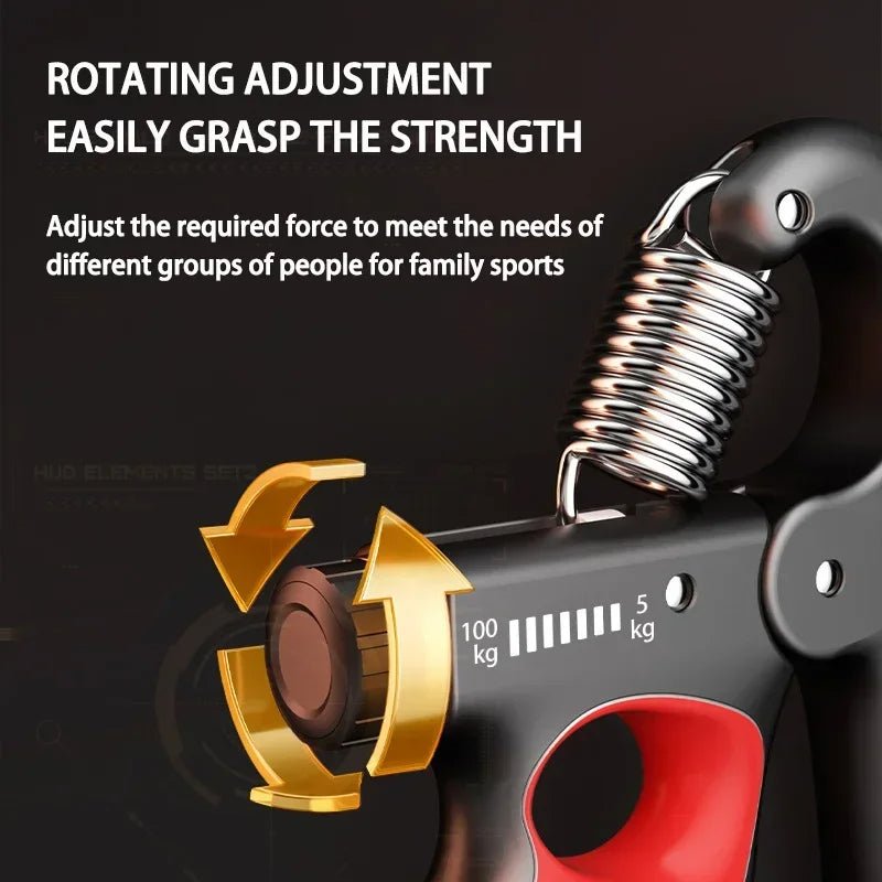 5–100 Kg Adjustable Hand Grip Strengthener for All Fitness Levels