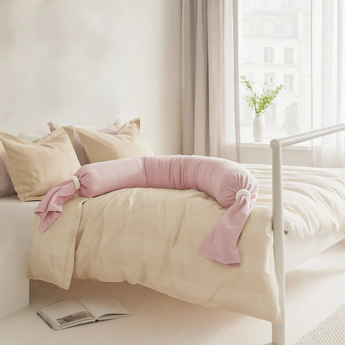 Adjustable Support Pillow with Removable Cover