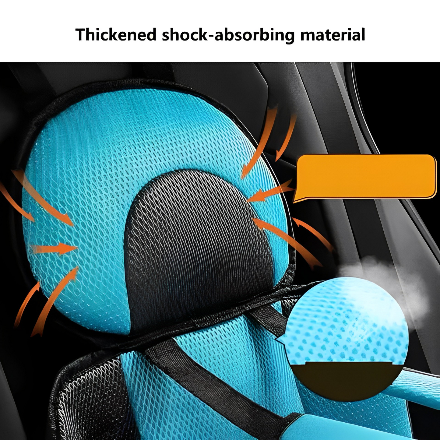 AeroVoyage Baby Travel Car Seat Lightweight and Portable