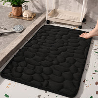 Anti-Slip Pebble-Texture Bath Mat