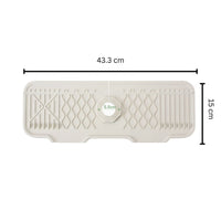 Aqua Slope Rubber Faucet Sink Mat
