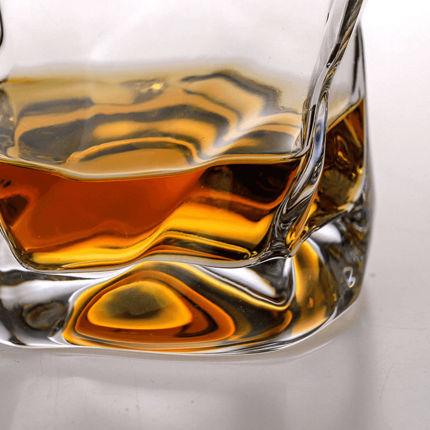 Astra Kiriko Crumple Whisky Glass Edo Craft Artisan