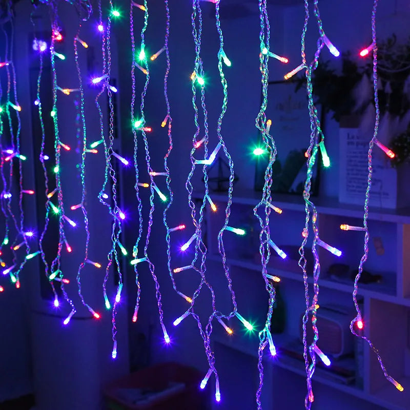 Atmospheric Icicle String Lights
