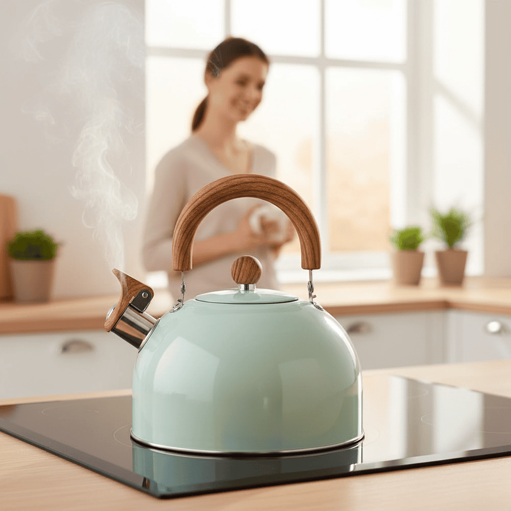 AURABOIL – Classic 3L Whistling Kettle with Elegant Design