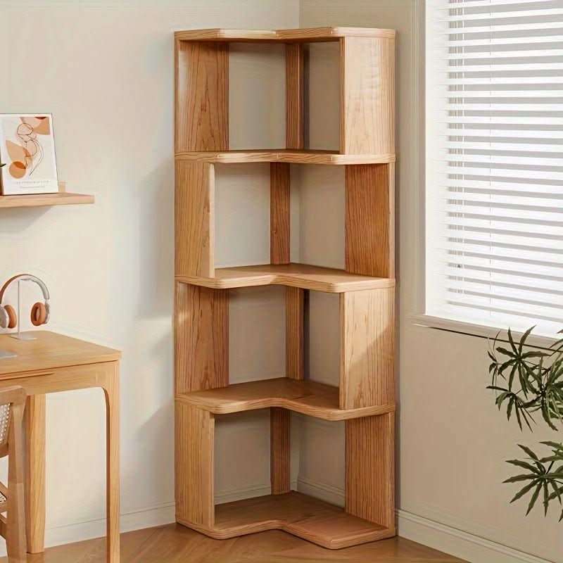 AVELACRAFT – Corner cabinet made of solid pine wood for space-saving, elegant storage