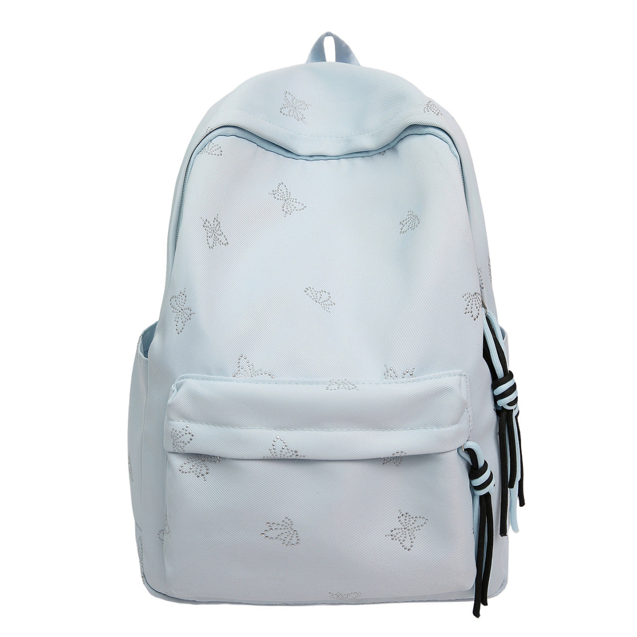 Backpack with Glittering Embellishments