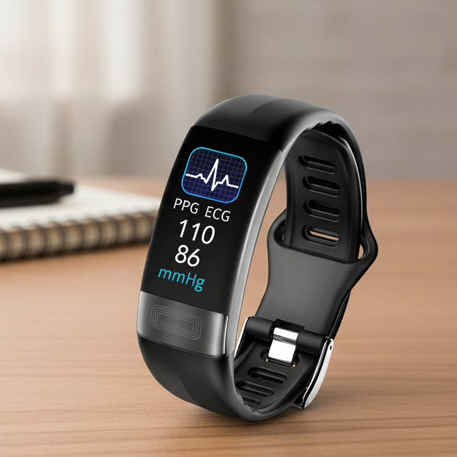 BIOWATCH – Smartwatch with ECG, blood pressure, and sleep monitoring