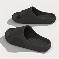 Black Comfort Slippers