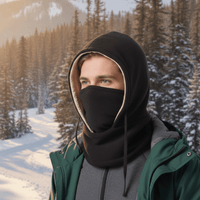 BLIZZCAP All-Weather Hooded Neck Gaiter for Outdoor Adventures