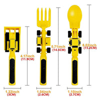 Bulldozer Children's Cutlery Set