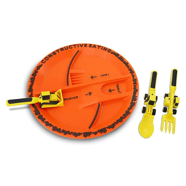 Bulldozer Children's Cutlery Set