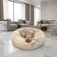 Plush Dog Lounger - Cozy & Supportive Bedding