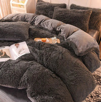 Candy-Colored Soft Duvet Cover - FluffCandy