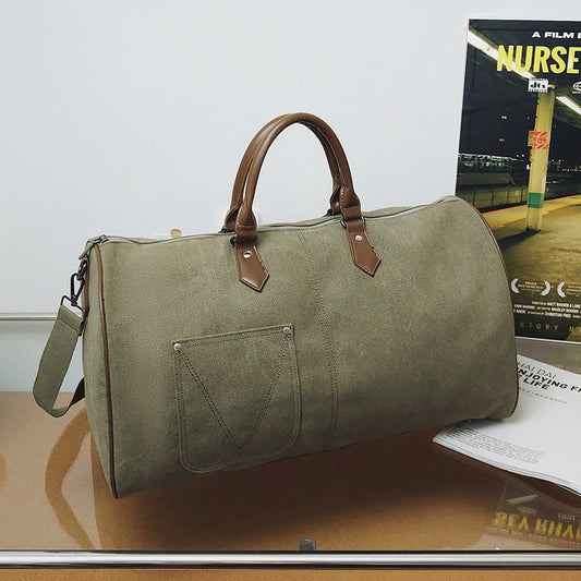 Canvas Weekender Duffel Bag