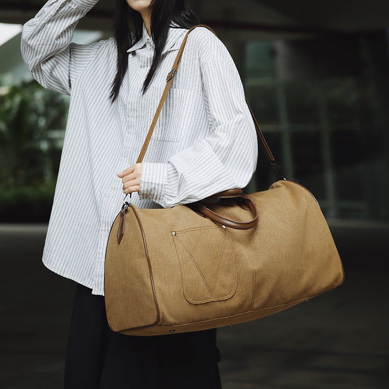 Canvas Weekender Duffel Bag
