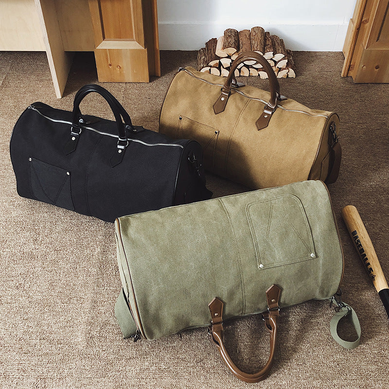 Canvas Weekender Duffel Bag