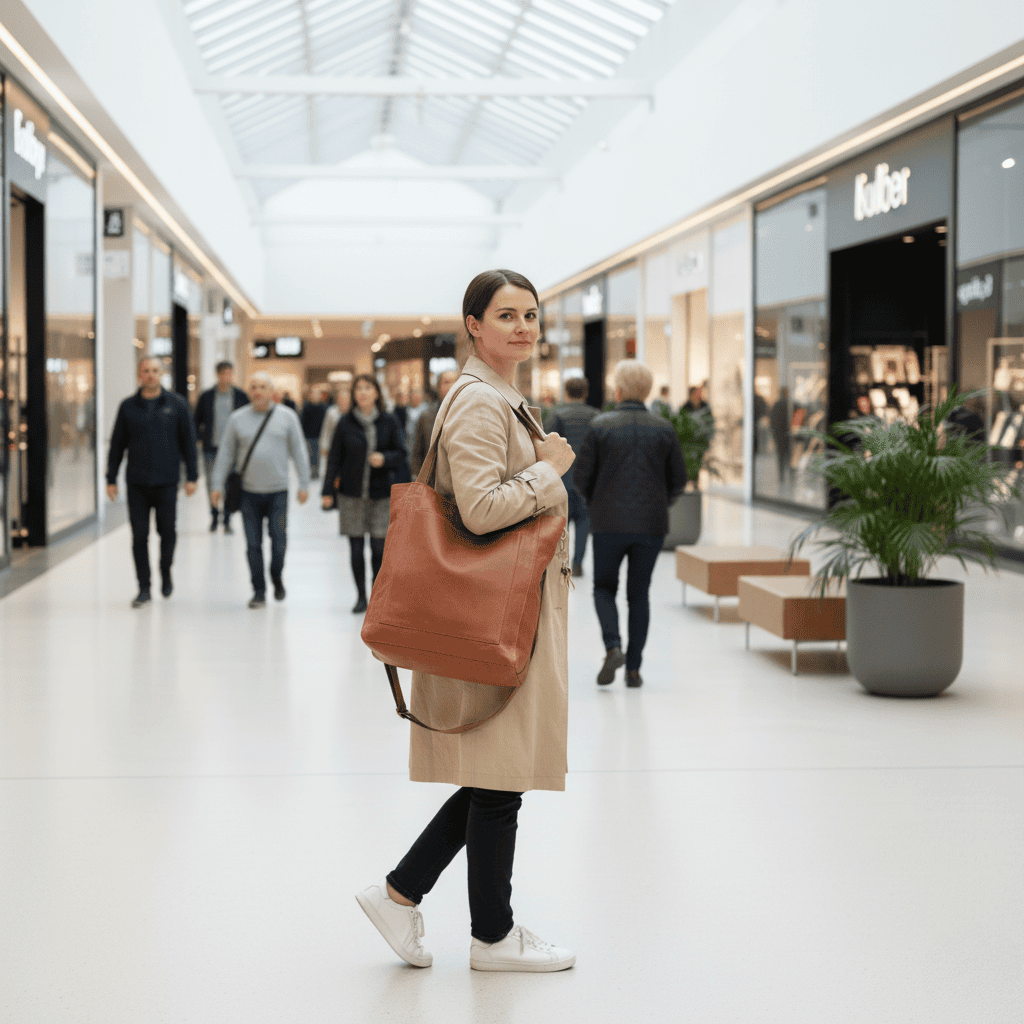 CARMÉ – Durable Shoulder Bag Made of Soft Artificial Leather