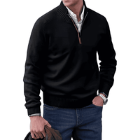 Cashmere Half-Zip Jumper