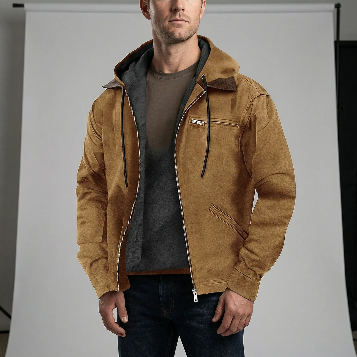 Casual Zip-Up Jacket