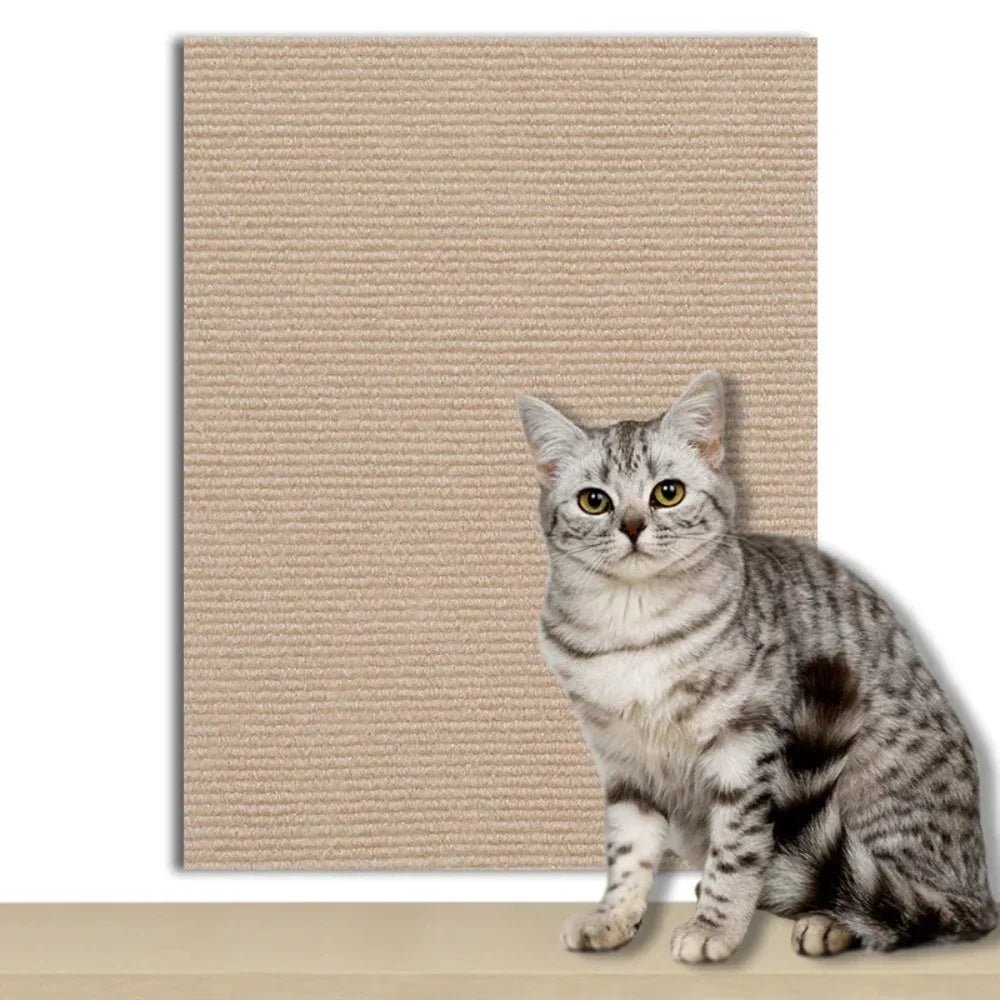 CATSTICKSHIELD – Self-adhesive protective plate for cats to protect furniture, walls & carpets