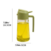 Sisica | 2-in-1 Glass Oil Sprayer and Dispenser