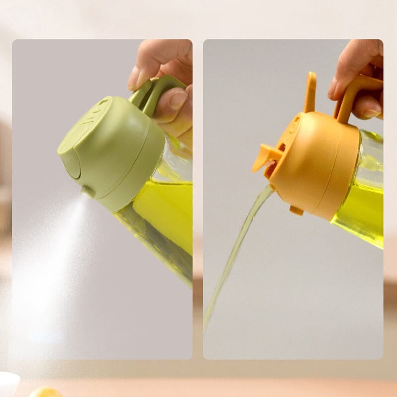 Charly | 2-in-1 Glass Oil Sprayer and Dispenser