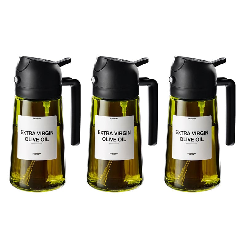 Charly | 2-in-1 Glass Oil Sprayer and Dispenser