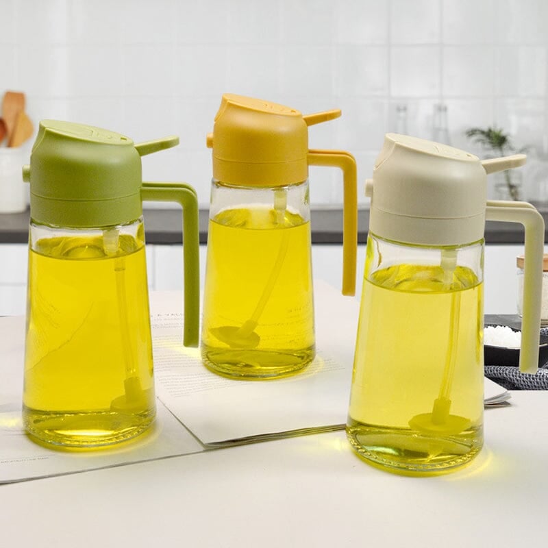 Charly | 2-in-1 Glass Oil Sprayer and Dispenser